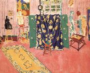 Henri Matisse Pink studio oil painting artist